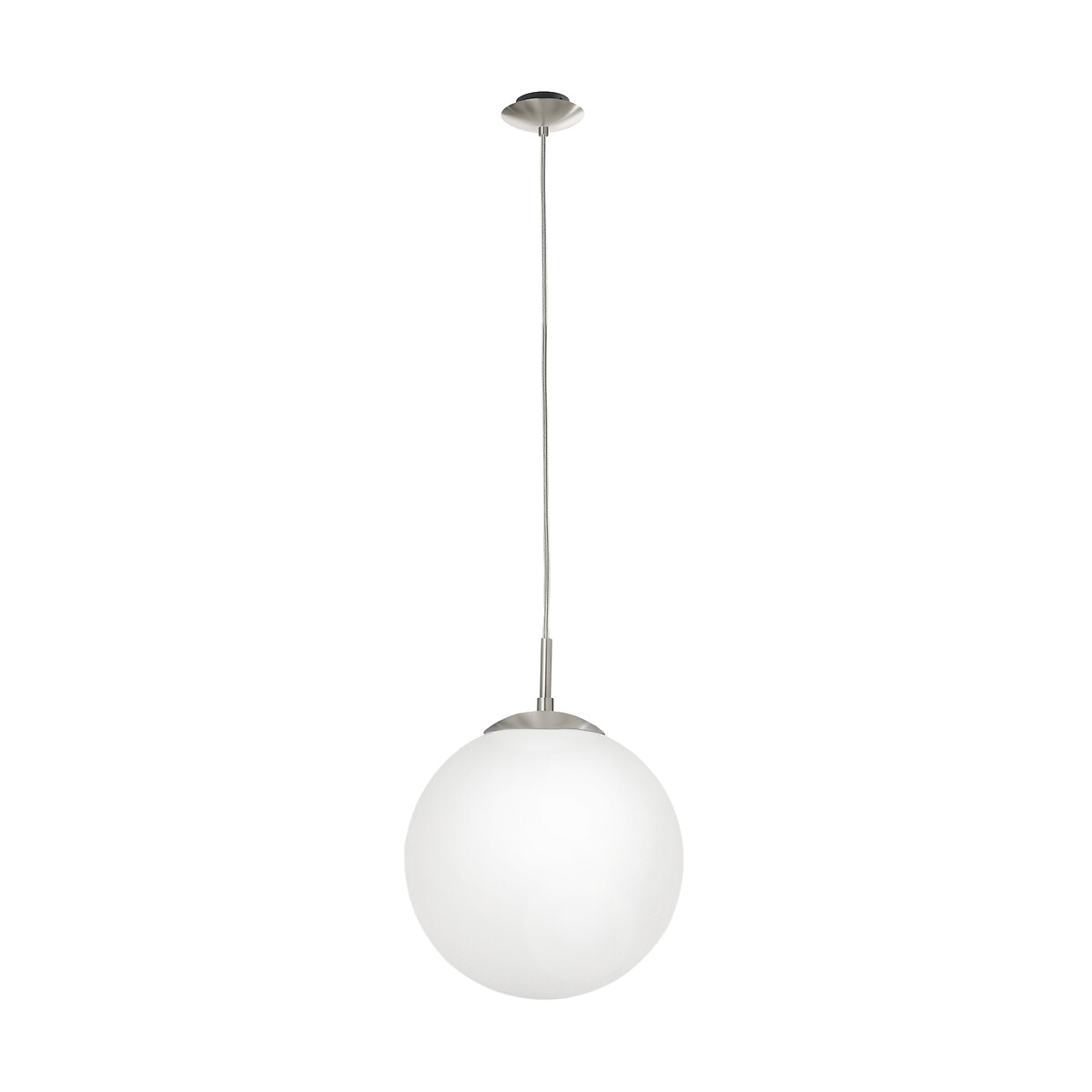 Candeeiro de teto Rondo, EGLO prateado/branco, EGLO