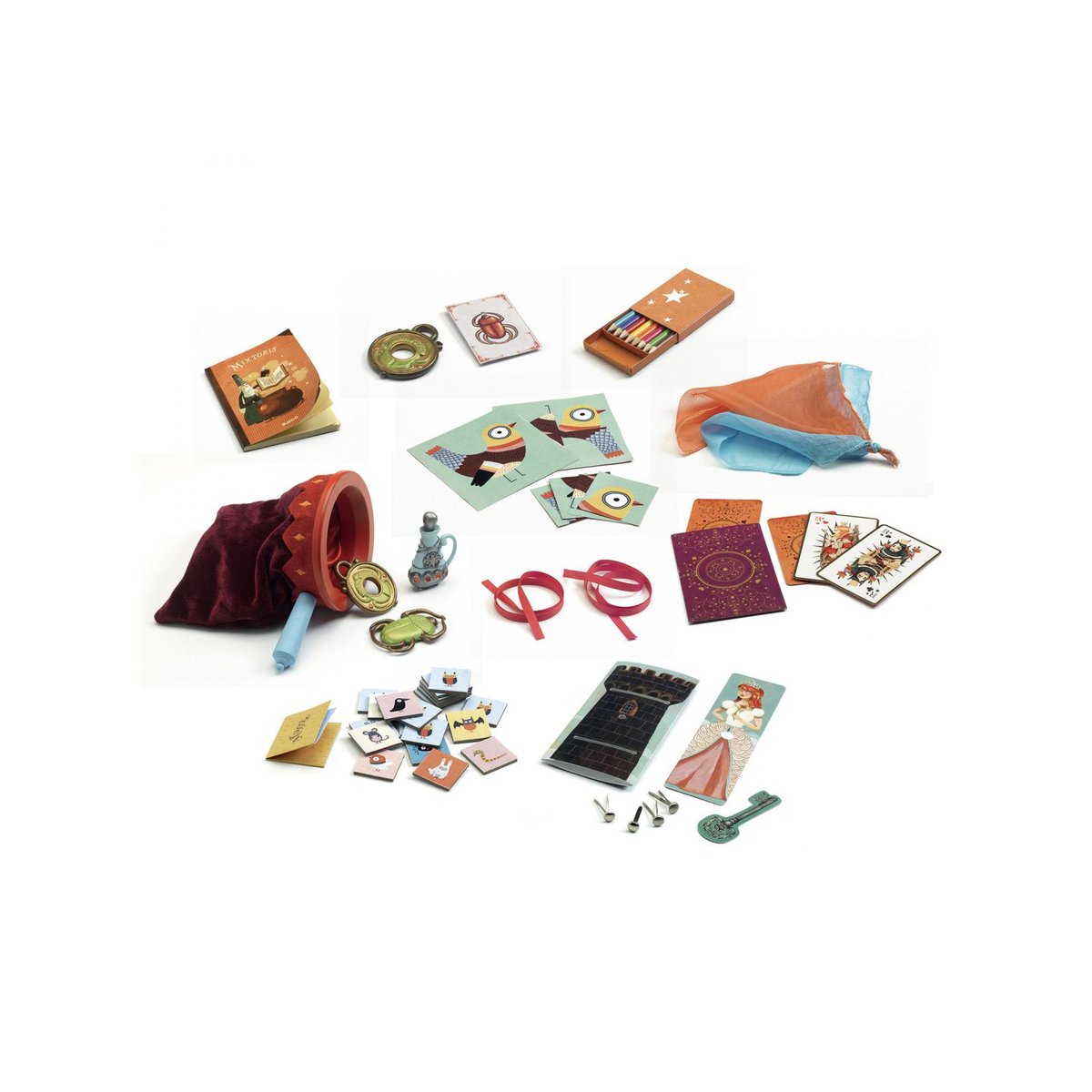 Coffret de magie multicolore, DJECO