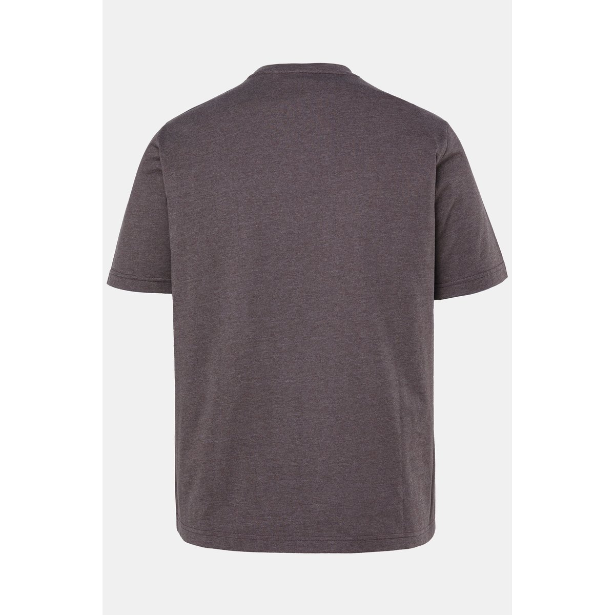 T-shirt à manches courtes, imprimé poitrine marron foncé, JP1880