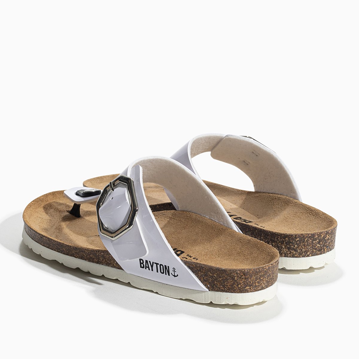 Tongs MERCURE blanc, BAYTON
