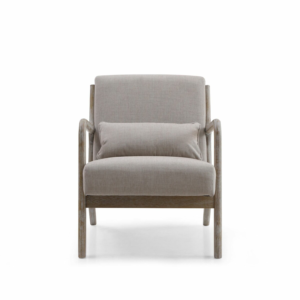 Ezra Linen Armchair oatmeal, SO'HOME