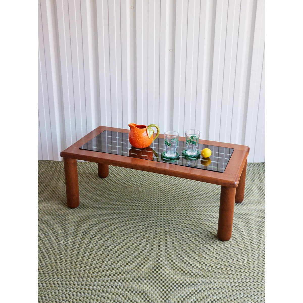 Table basse en bois Donna N°1106 - Bon état bois clair, DEBONGOUT