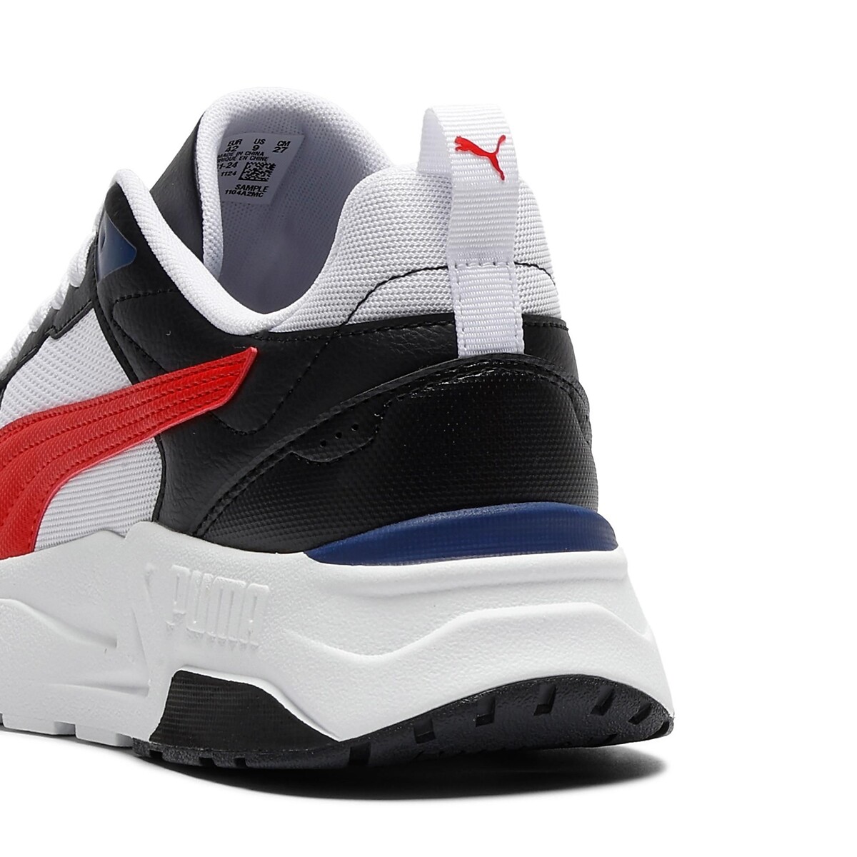 Sneakers Trinity 2 LT wit/zwart/rood, PUMA