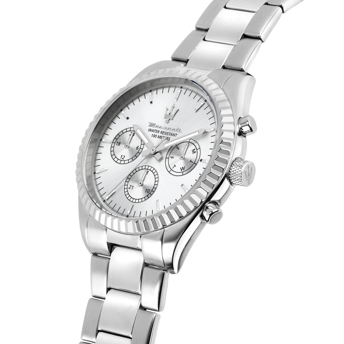Montre multifonction COMPETIZIONE argent, sunray, MASERATI
