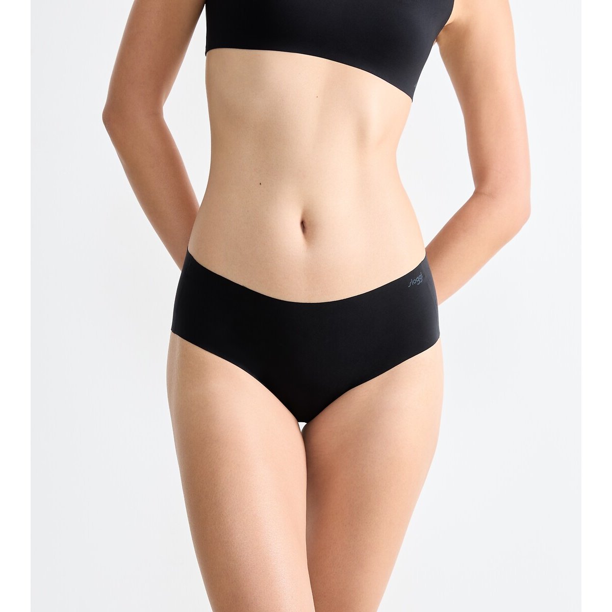 Confezione da 2 hipster Zero Feel 2.0 nero + nero , SLOGGI