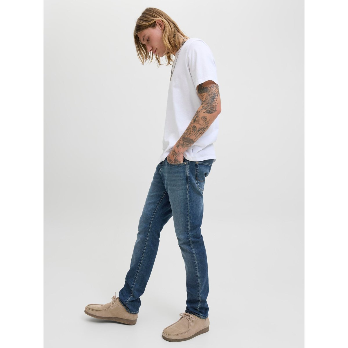 Jean Slim blue denim, JACK & JONES