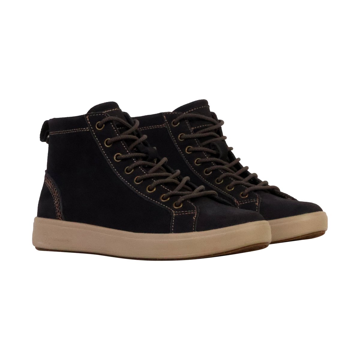 Basket Montante Cuir marine, NATURAL WORLD