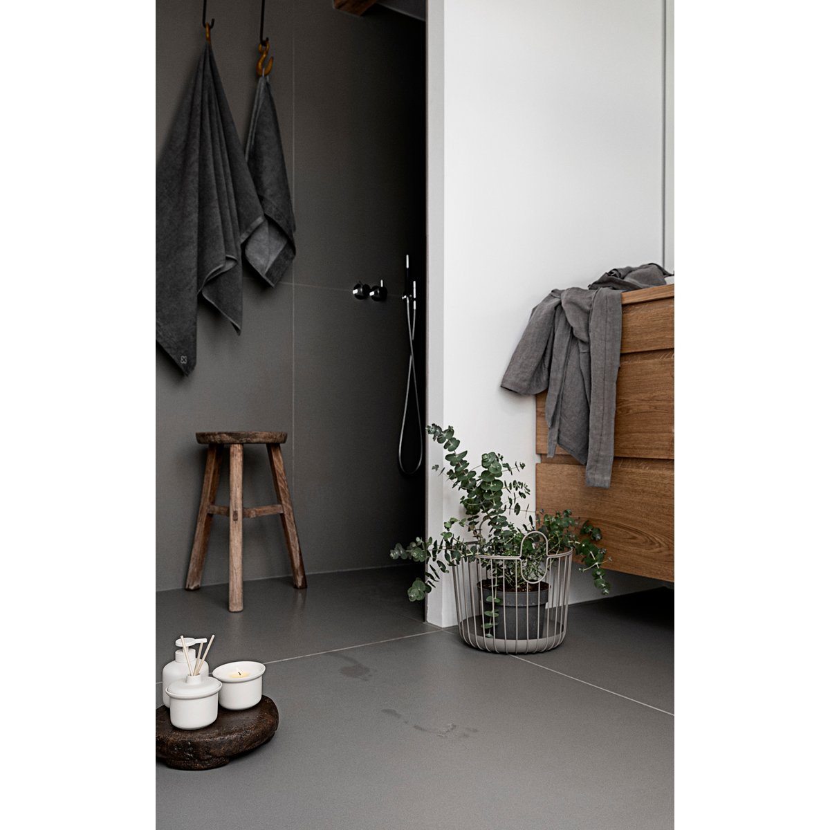 Panier INU taupe, ZONE DENMARK