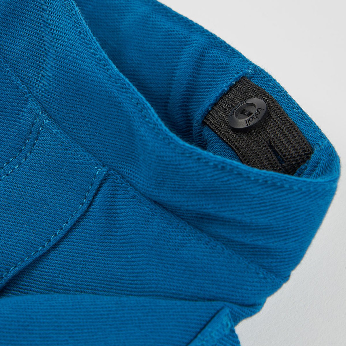 Pantalon fille en maille bleu, BOBOLI