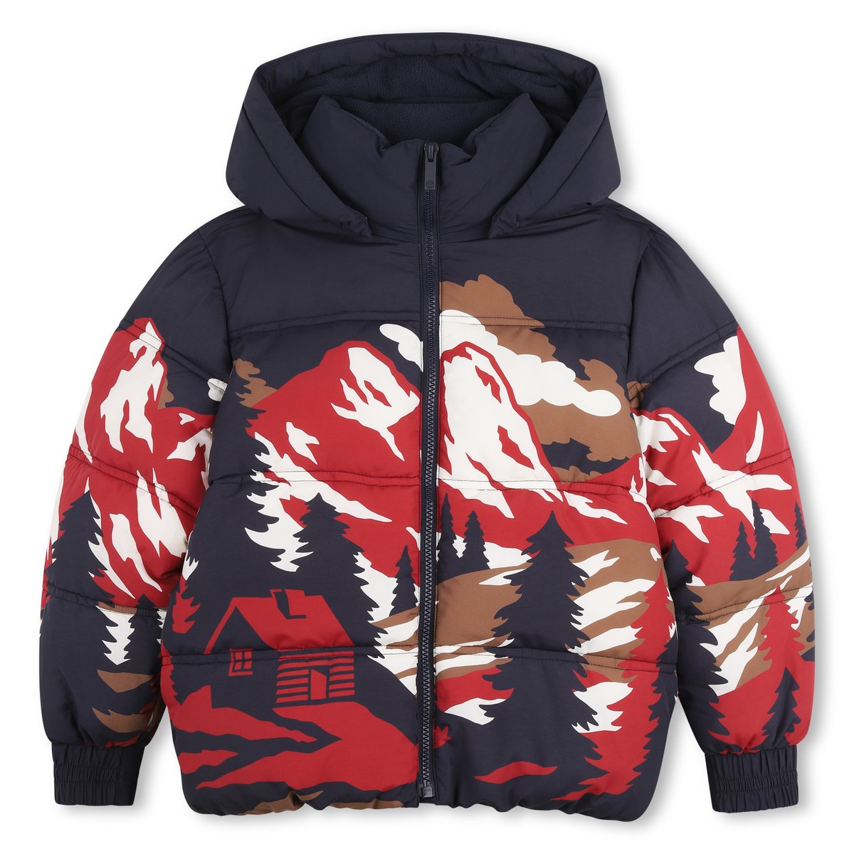 Doudoune à capuche bleu cargo, TIMBERLAND