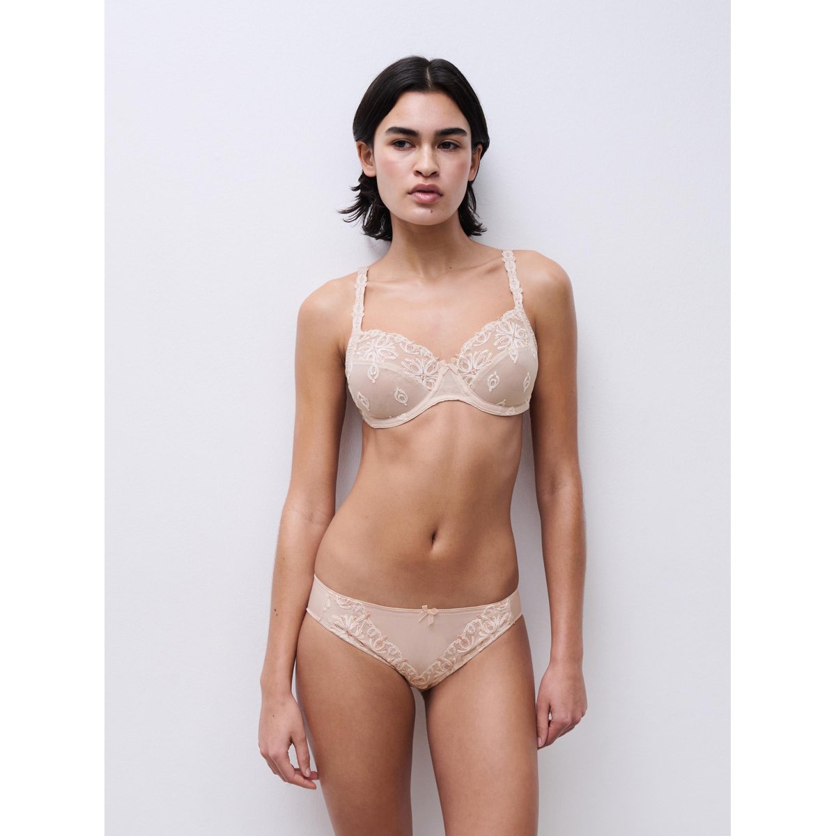 Soutien-gorge à armatures emboîtant Champs Elysées dune, CHANTELLE