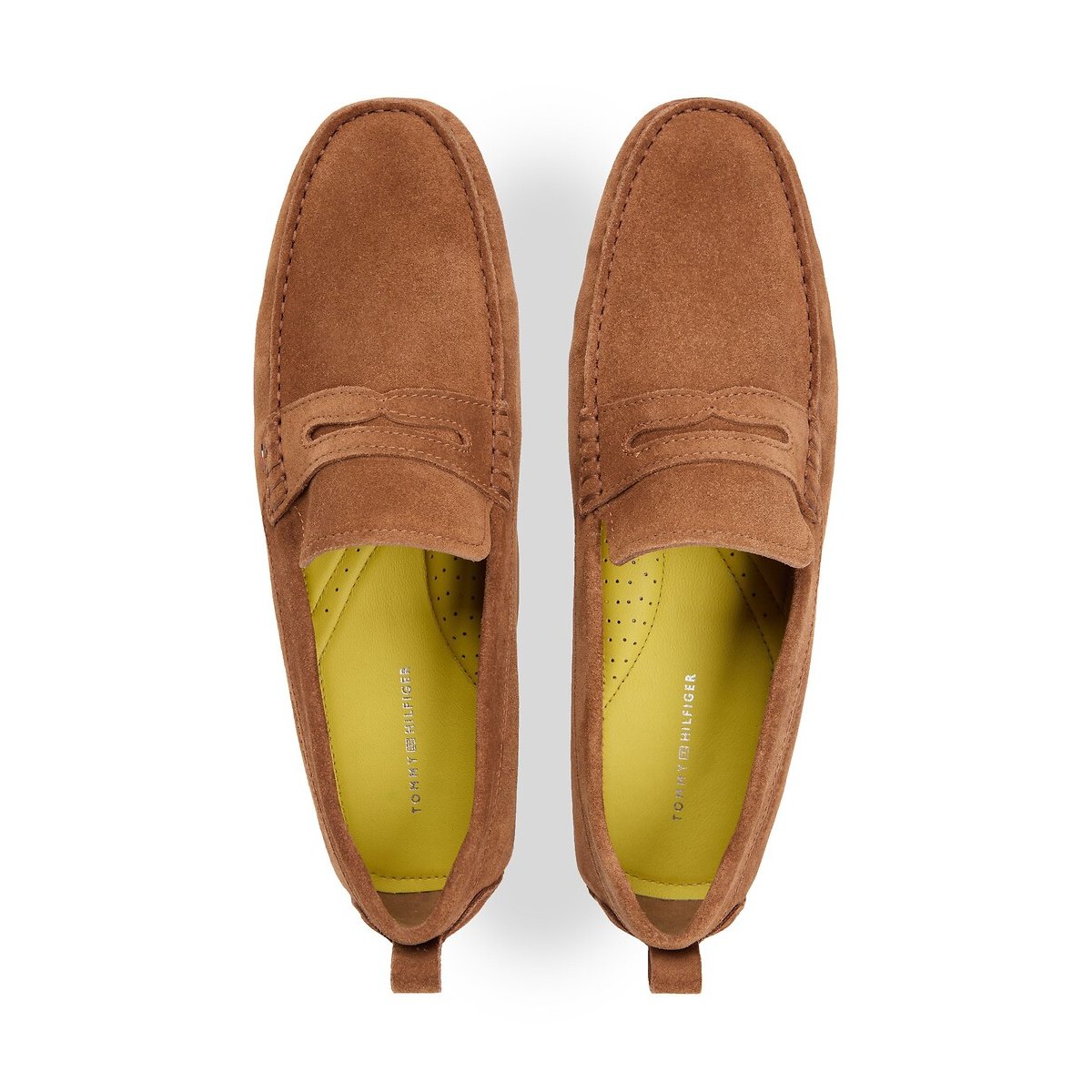 Suede Loafers brown, TOMMY HILFIGER