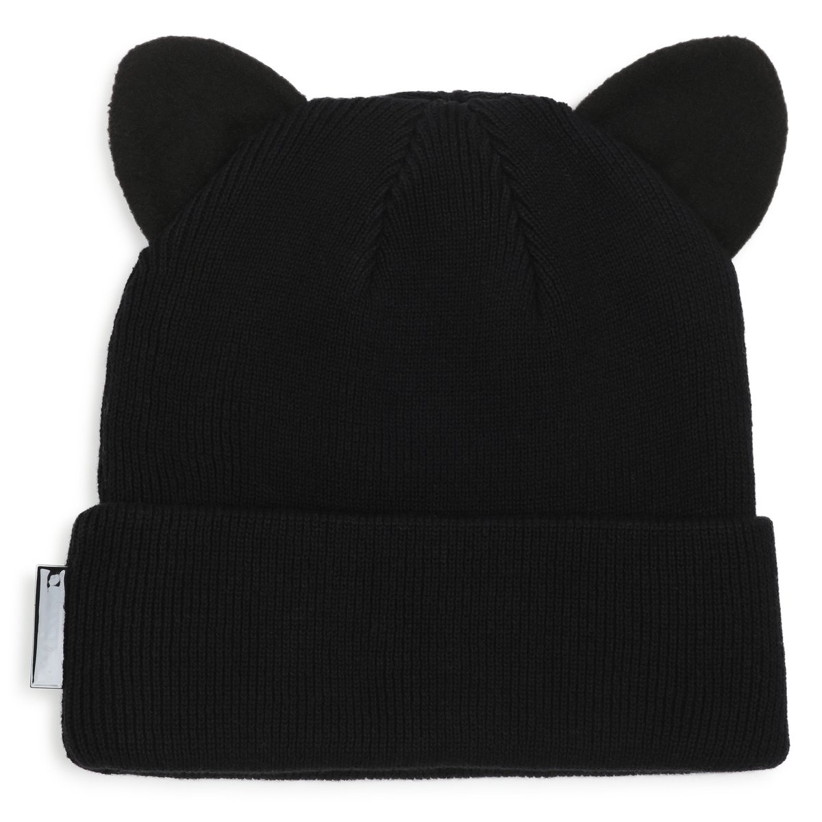 Bonnet en tricot black, KARL LAGERFELD KIDS