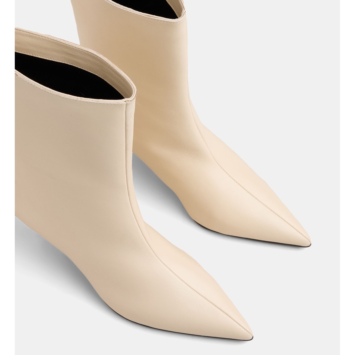 Bottines à talons kitten céline blanc, GALERIES LAFAYETTE