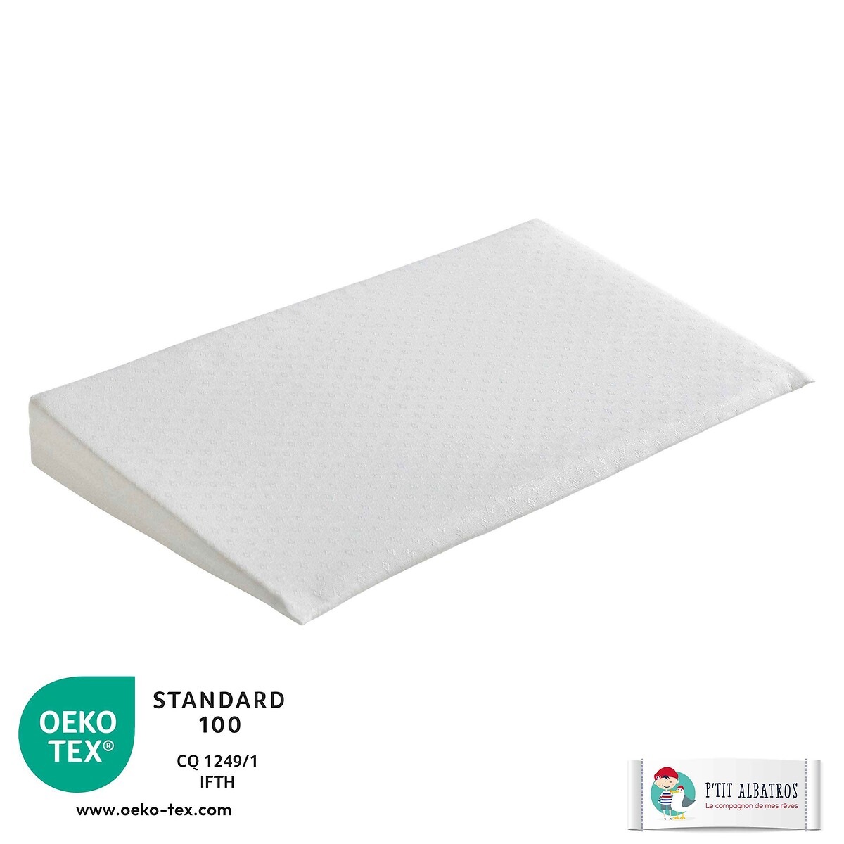 Plan incliné pour lit bébé blanc, P'TIT ALBATROS