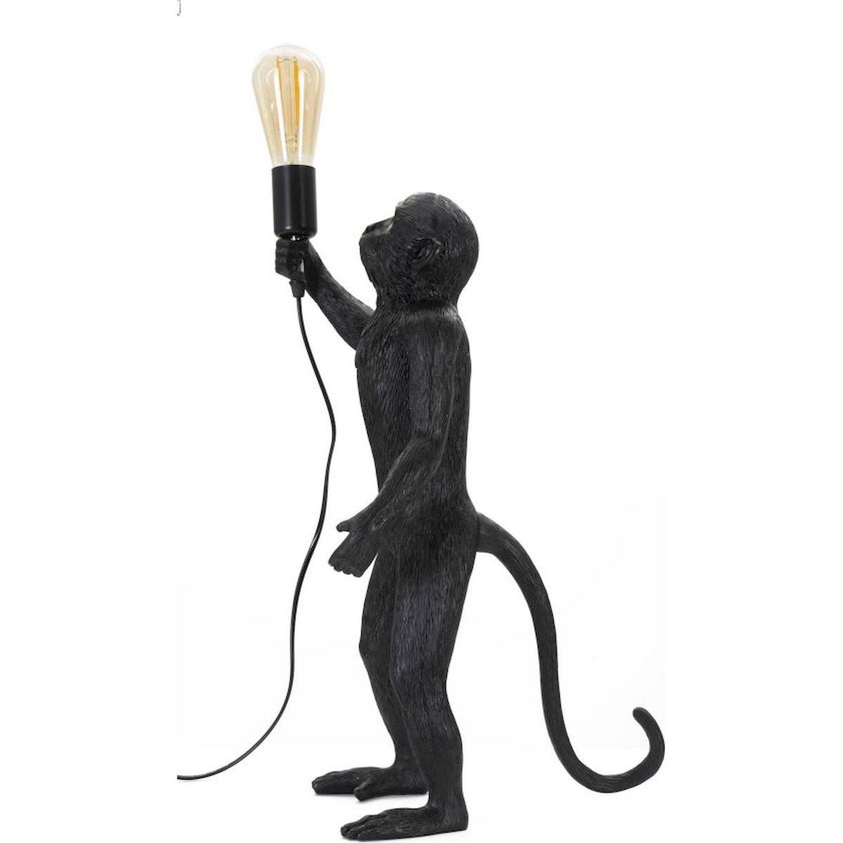 Lampe à poser singe sculptural GLAM blanc, RECOLLECTION