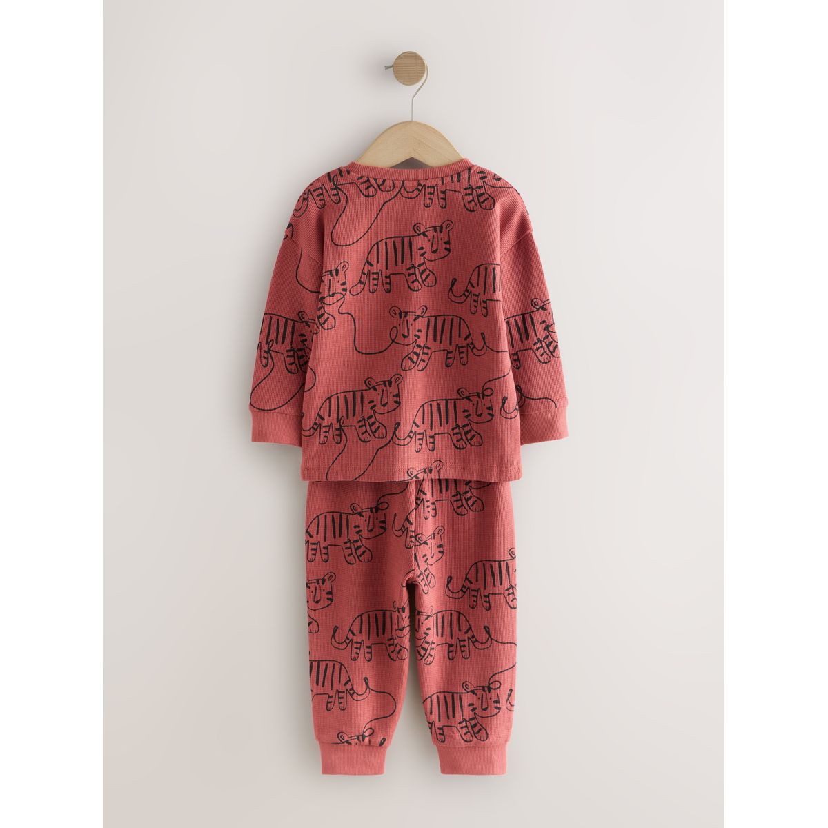 Pyjama oversize, lot de 3 rouge/bleu/violet, NEXT