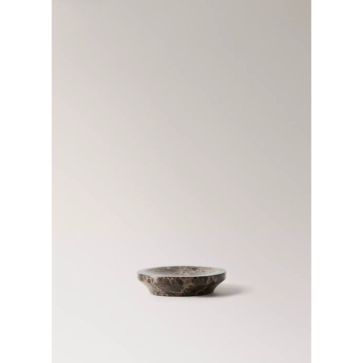 Porte-savon effet marbre marron, MANGO HOME