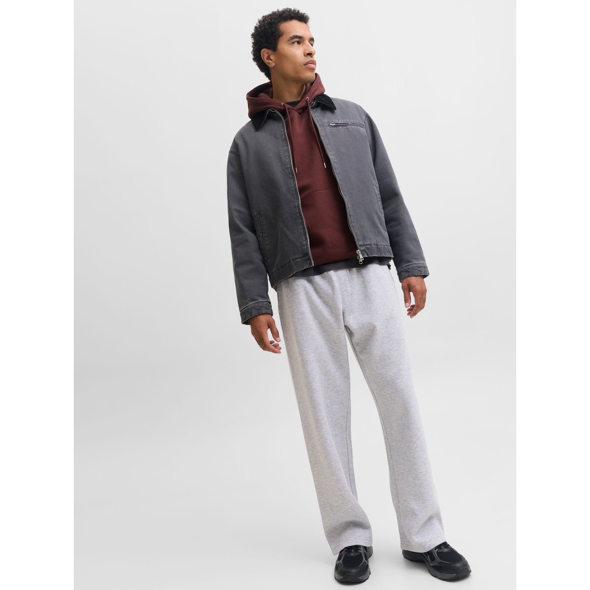 Pantalon De Survêtement grise - light grey melange, JACK & JONES