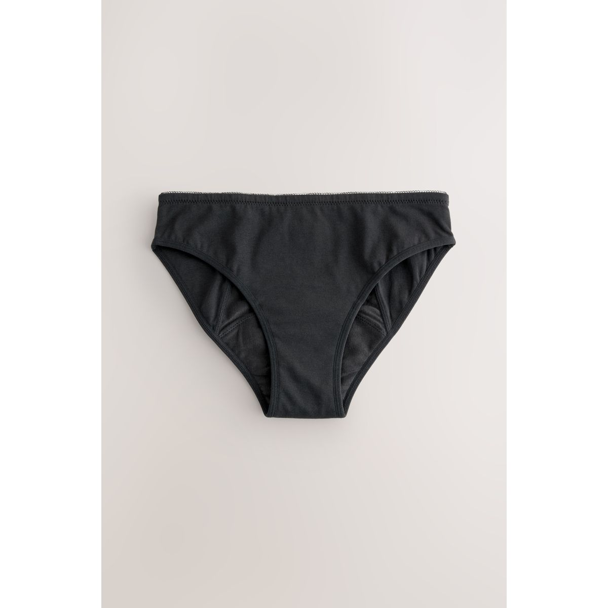 Culotte menstruelle coupe bikini, lot de 2 noir lourd, NEXT