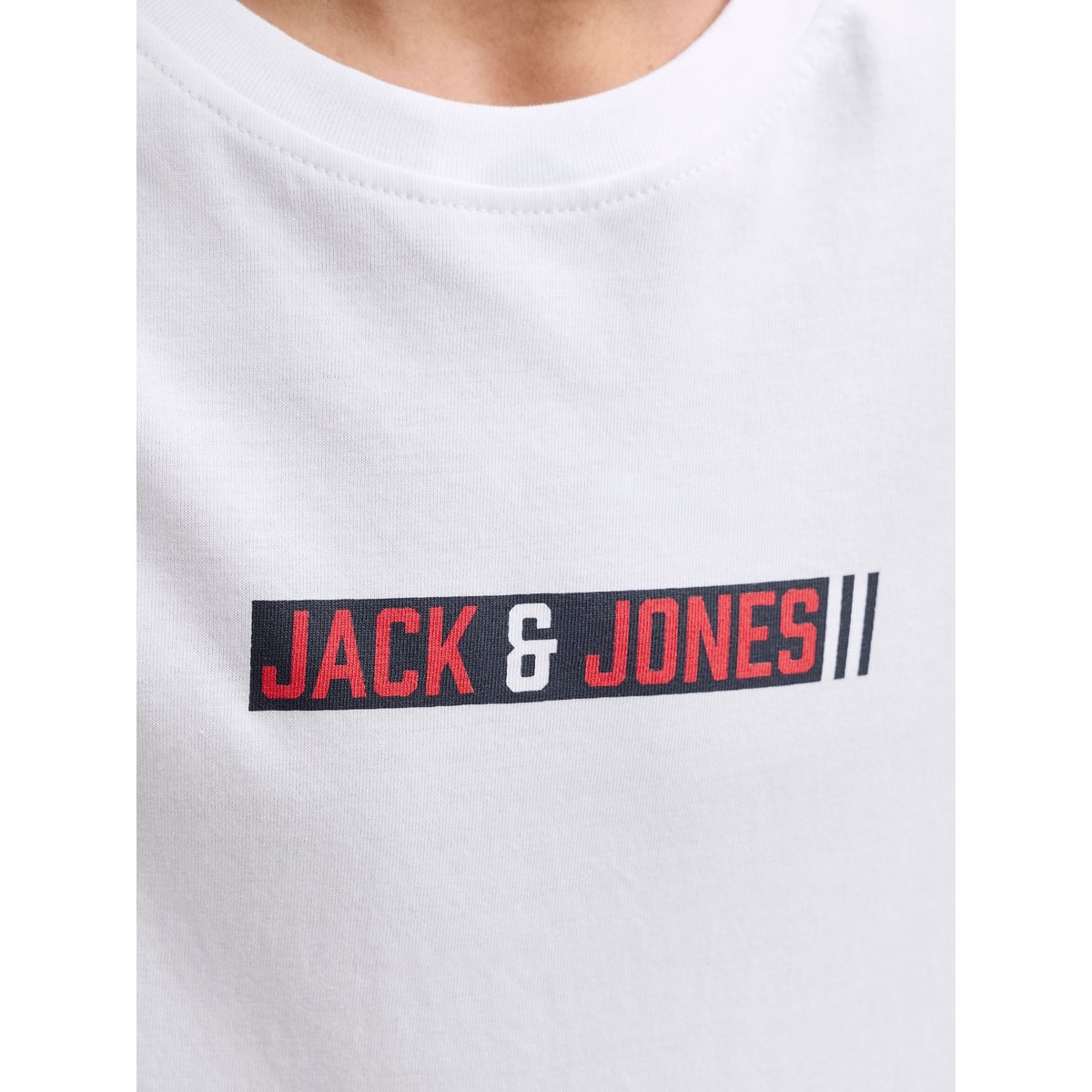 T-Shirt noire - black, JACK & JONES JUNIOR