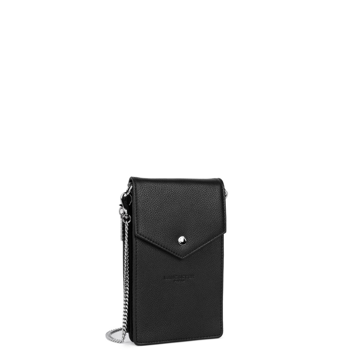 Pochette smartphone FOULONNÉ PM noir, LANCASTER