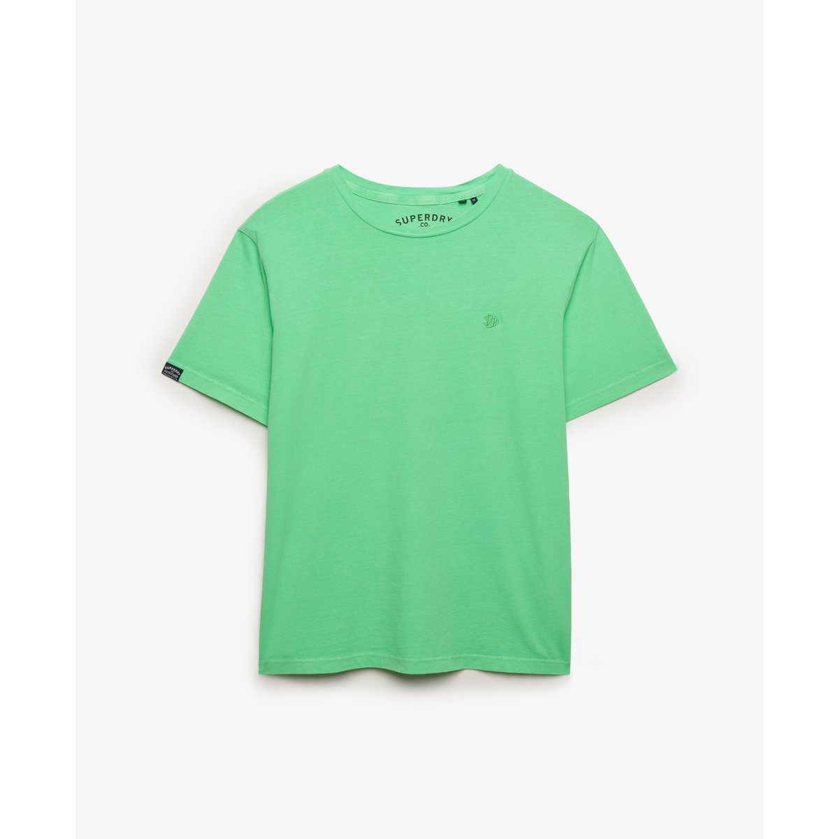 T-shirt Néon Essential Classic vert acide, SUPERDRY