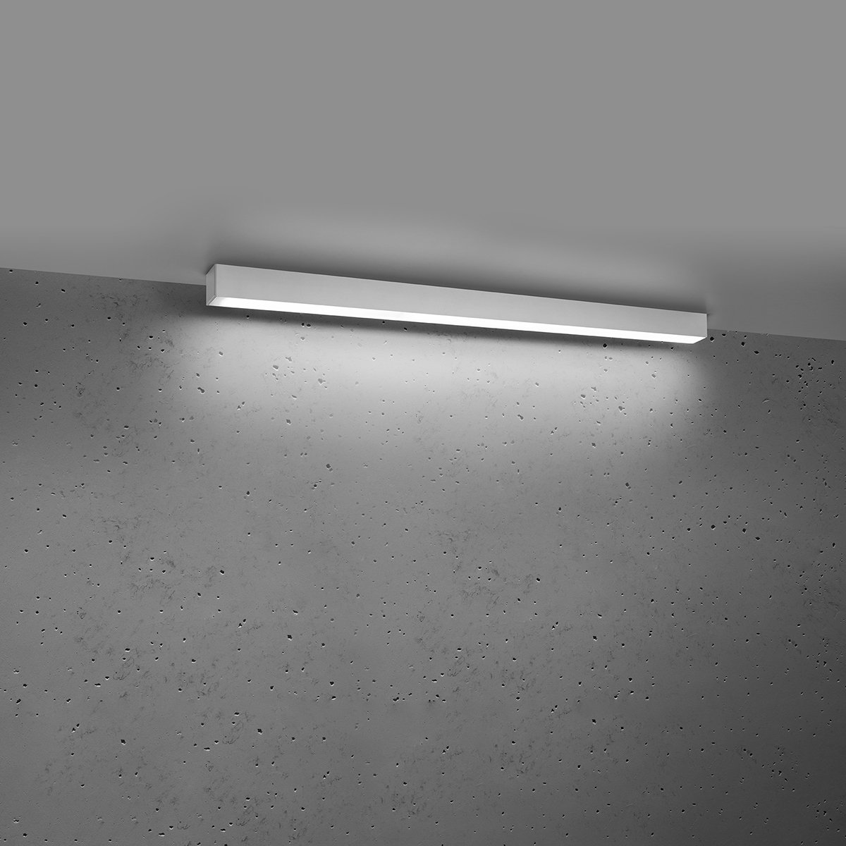 Plafonnier Aluminium Blanc LED 1 Pinne blanc, EDEN