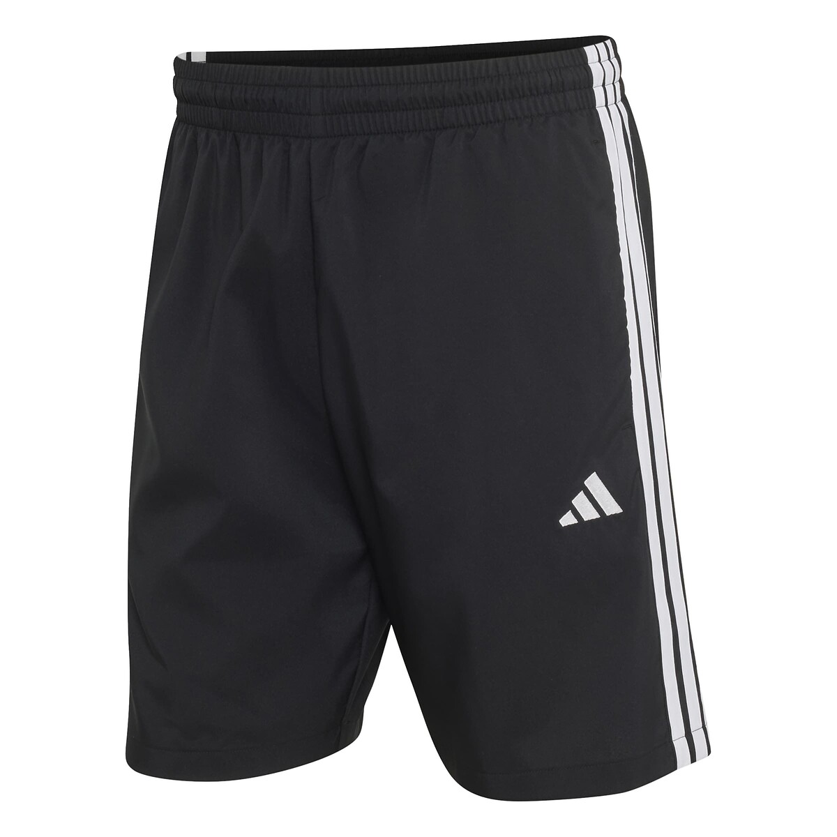 Short, longueur genou, ESSENTIALS noir/blanc, ADIDAS SPORTSWEAR