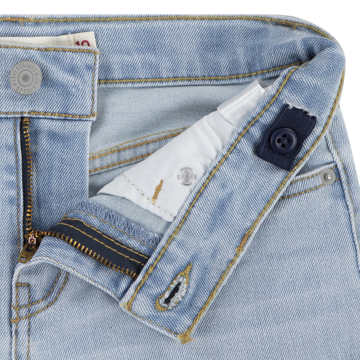 Shorts in denim denim blu chiaro, LEVI'S KIDS