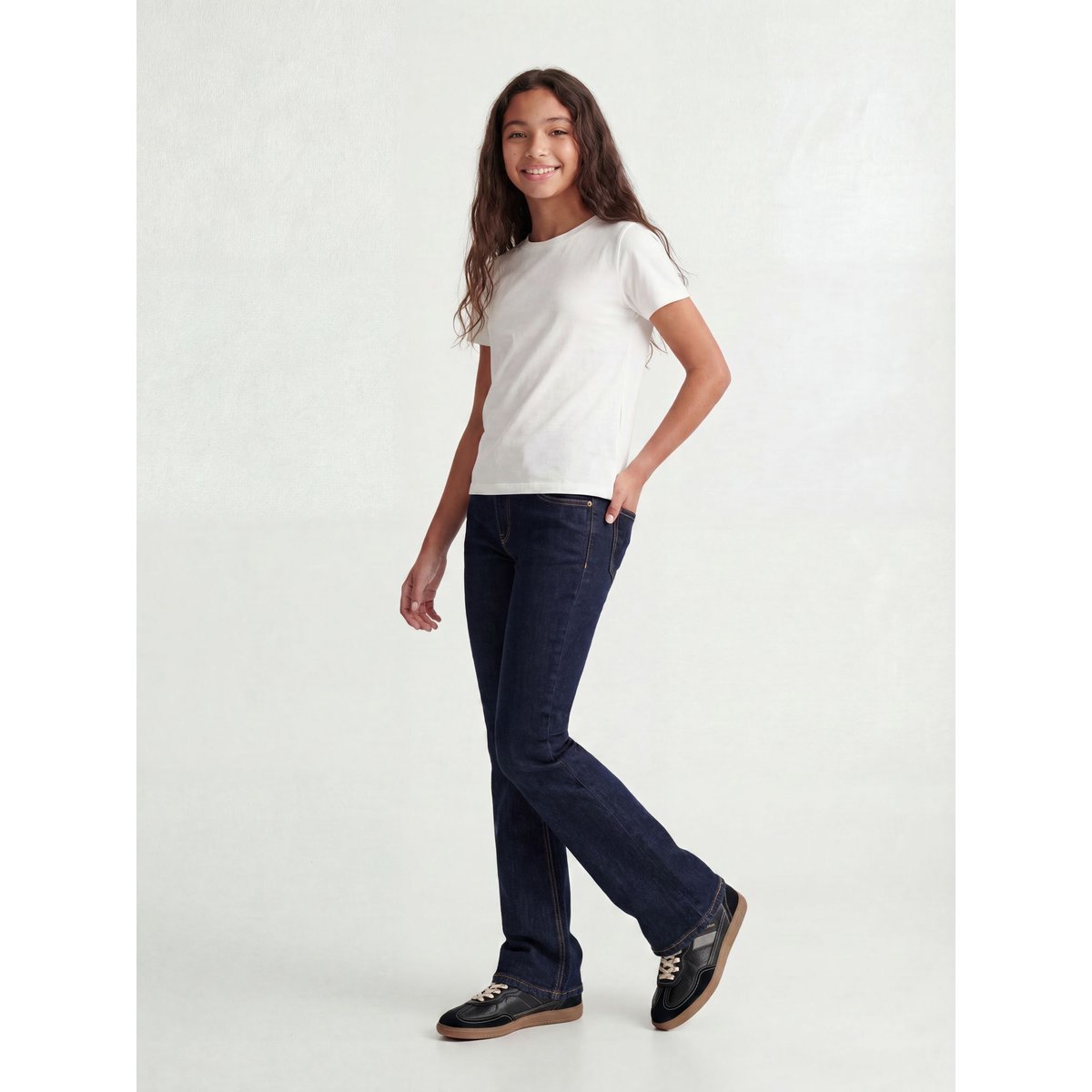 Jeans Bootcut dark blue denim 1, JJXX