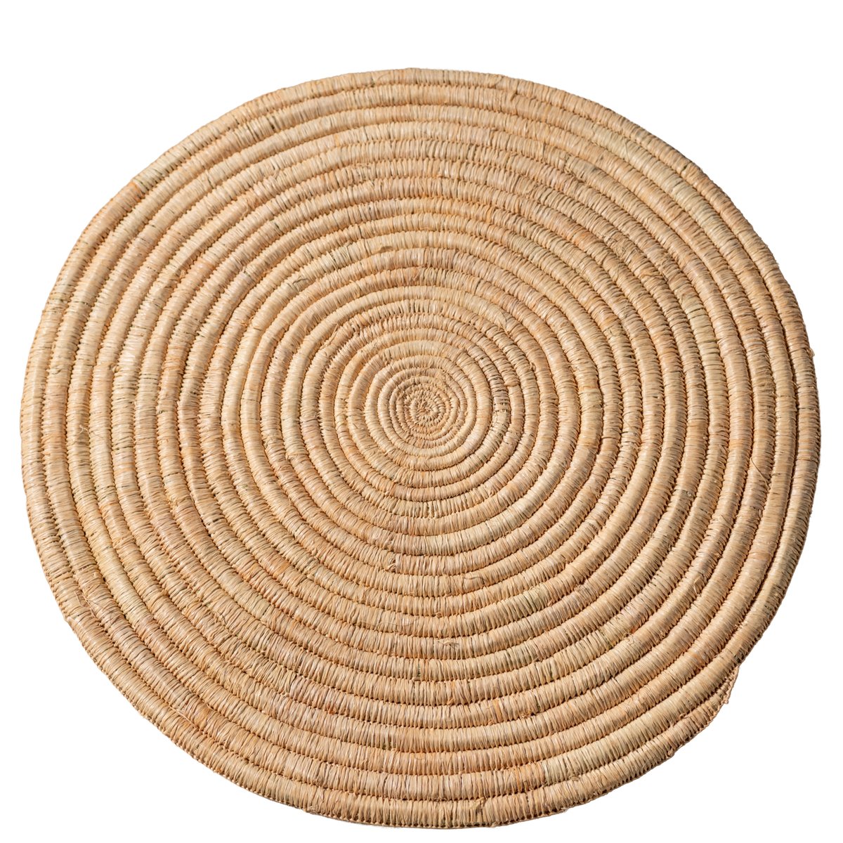 Dessous de plat en raphia - LOJI couleur unique, HOME MAISON