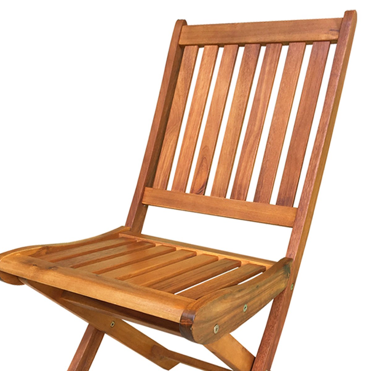 Chaise de jardin en bois 61x42x89cm bois, WADIGA