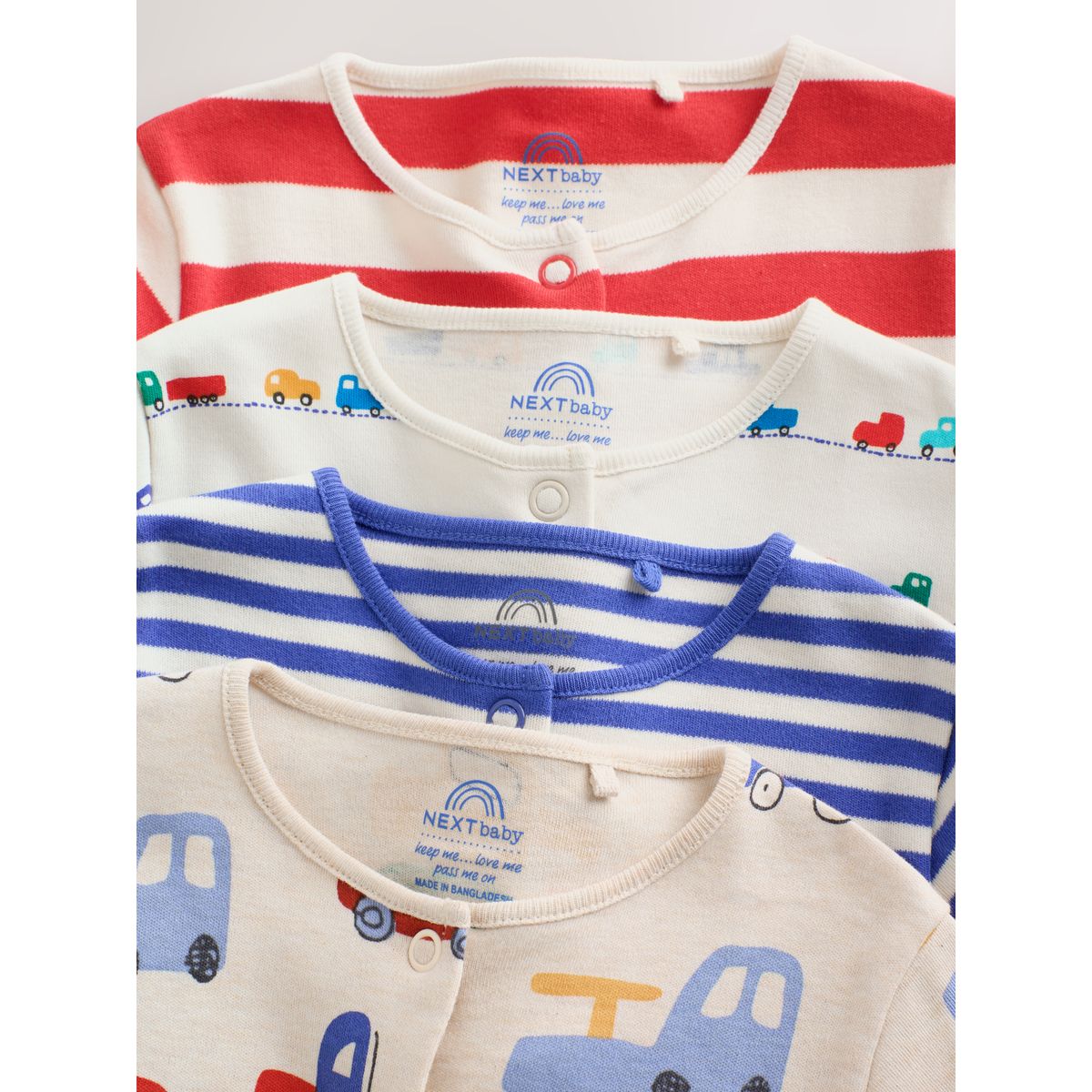 Dors-bien à zip double sens bébé, lot de 4 transports lumineux, NEXT