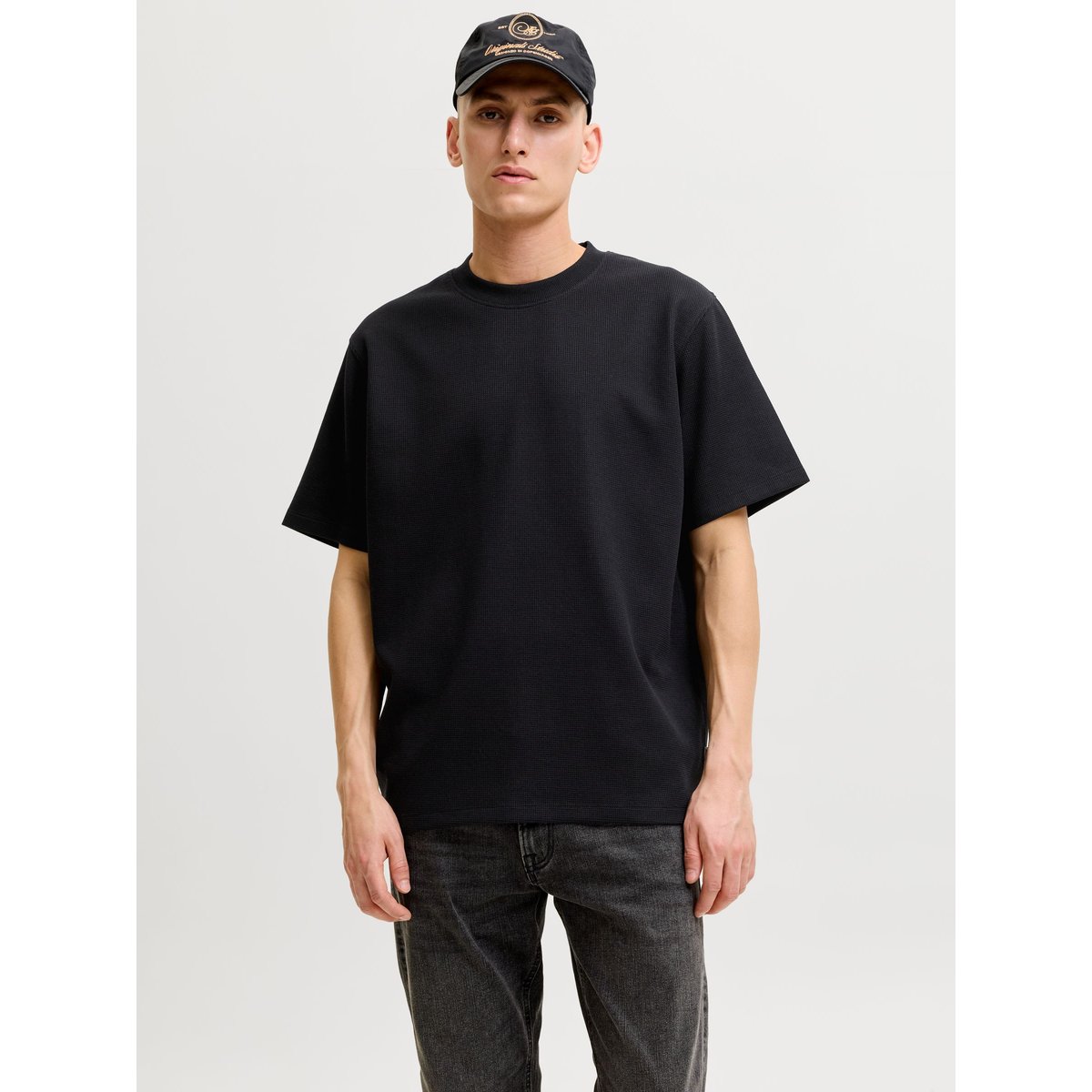 T-Shirt noire - black, JACK & JONES