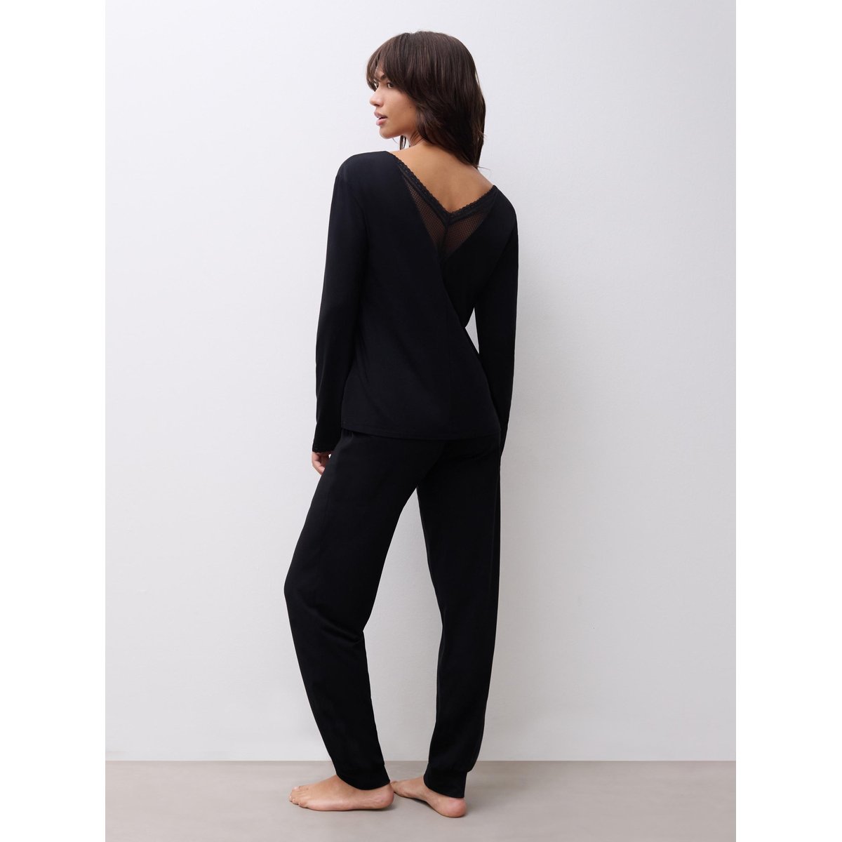 Pantalon ROMANCE noir, CHANTELLE