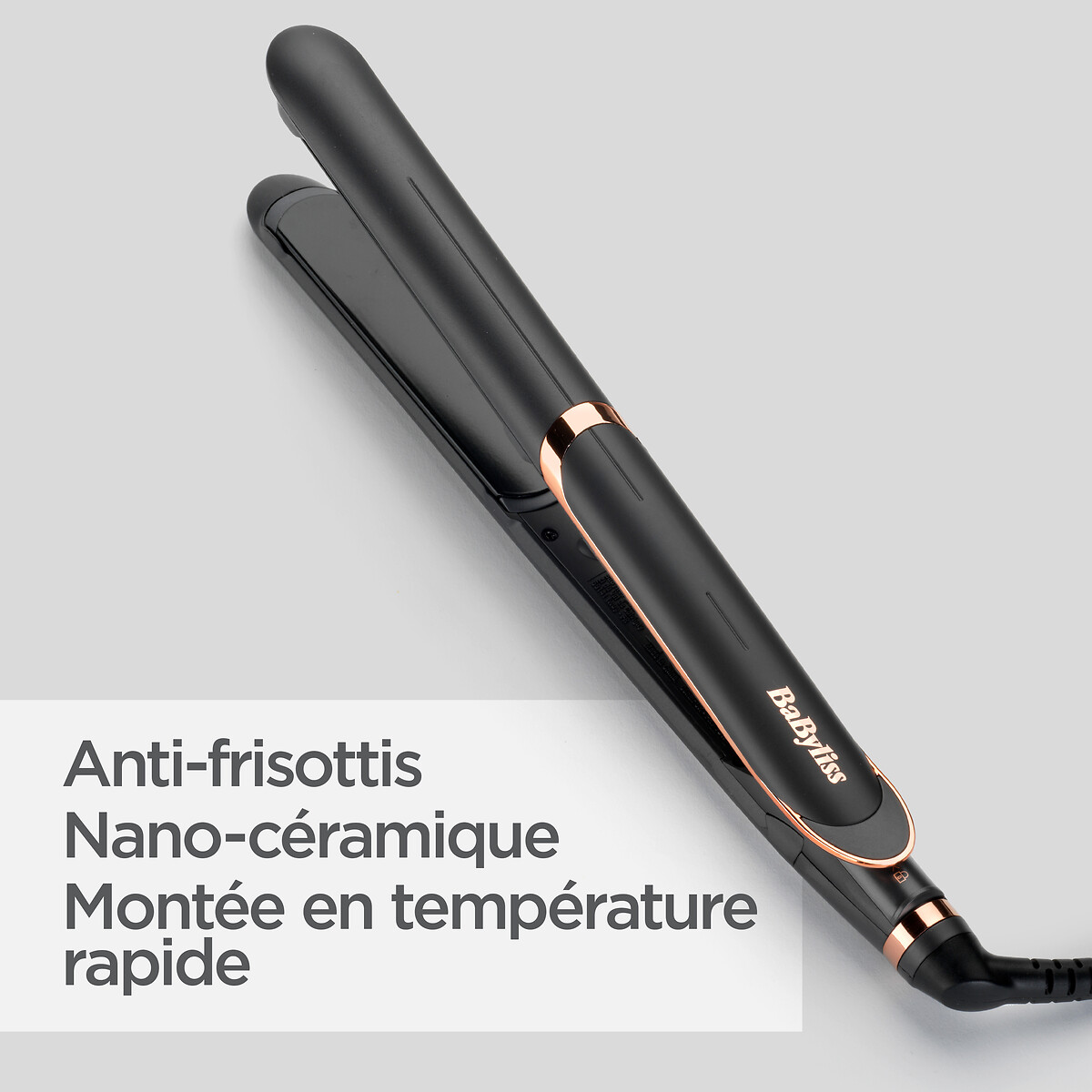 Lisseur Smooth Pro 235 ST394E noir, BABYLISS
