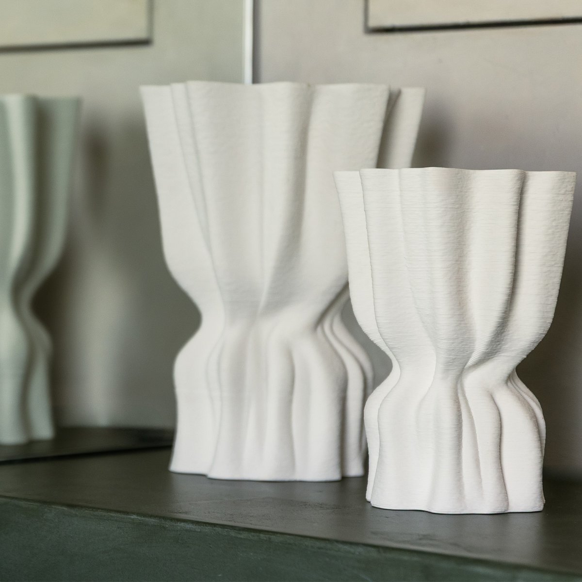 Vase VEA blanc, SP COLLECTION
