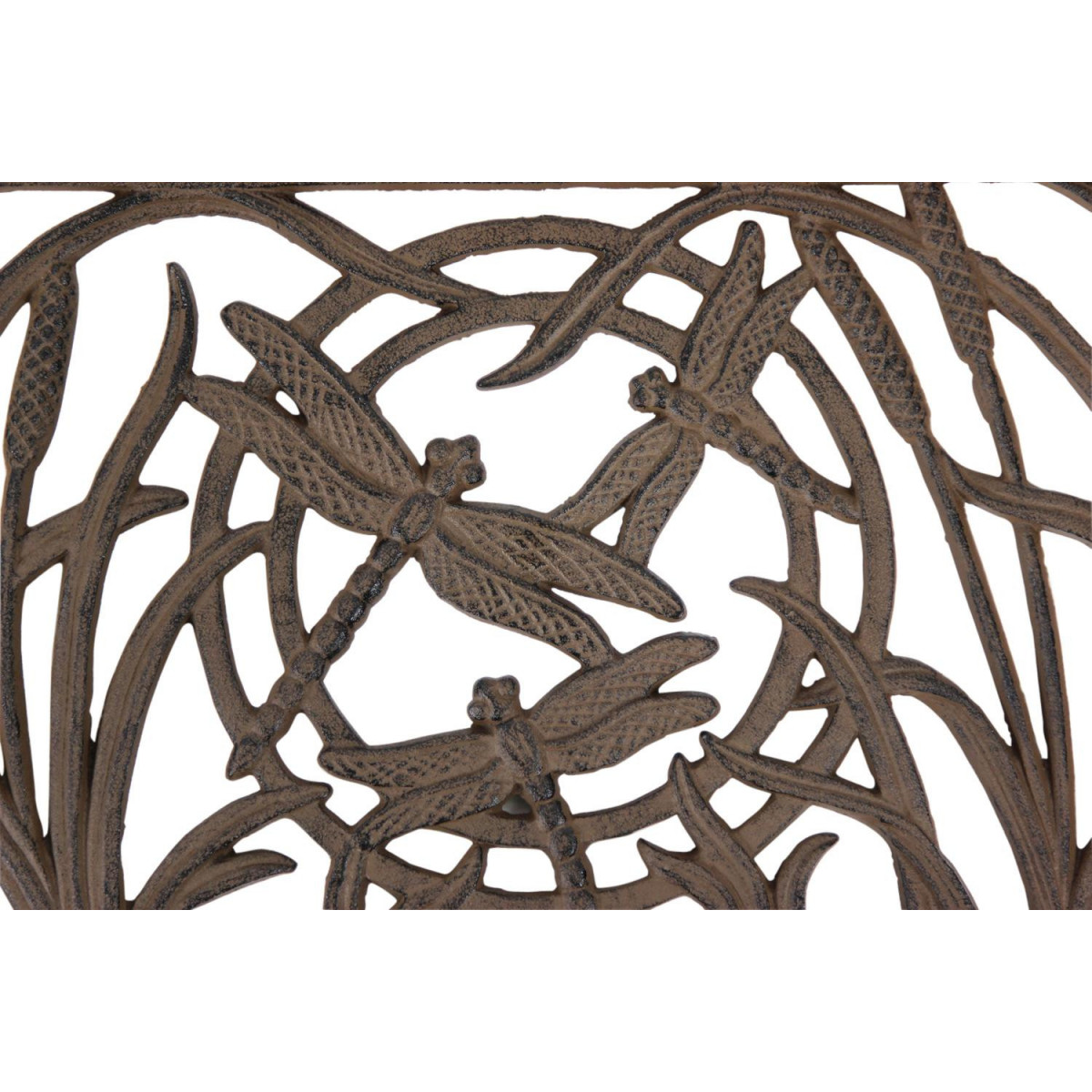 Paillasson rectangulaire fonte marron, DECORATION D’AUTREFOIS