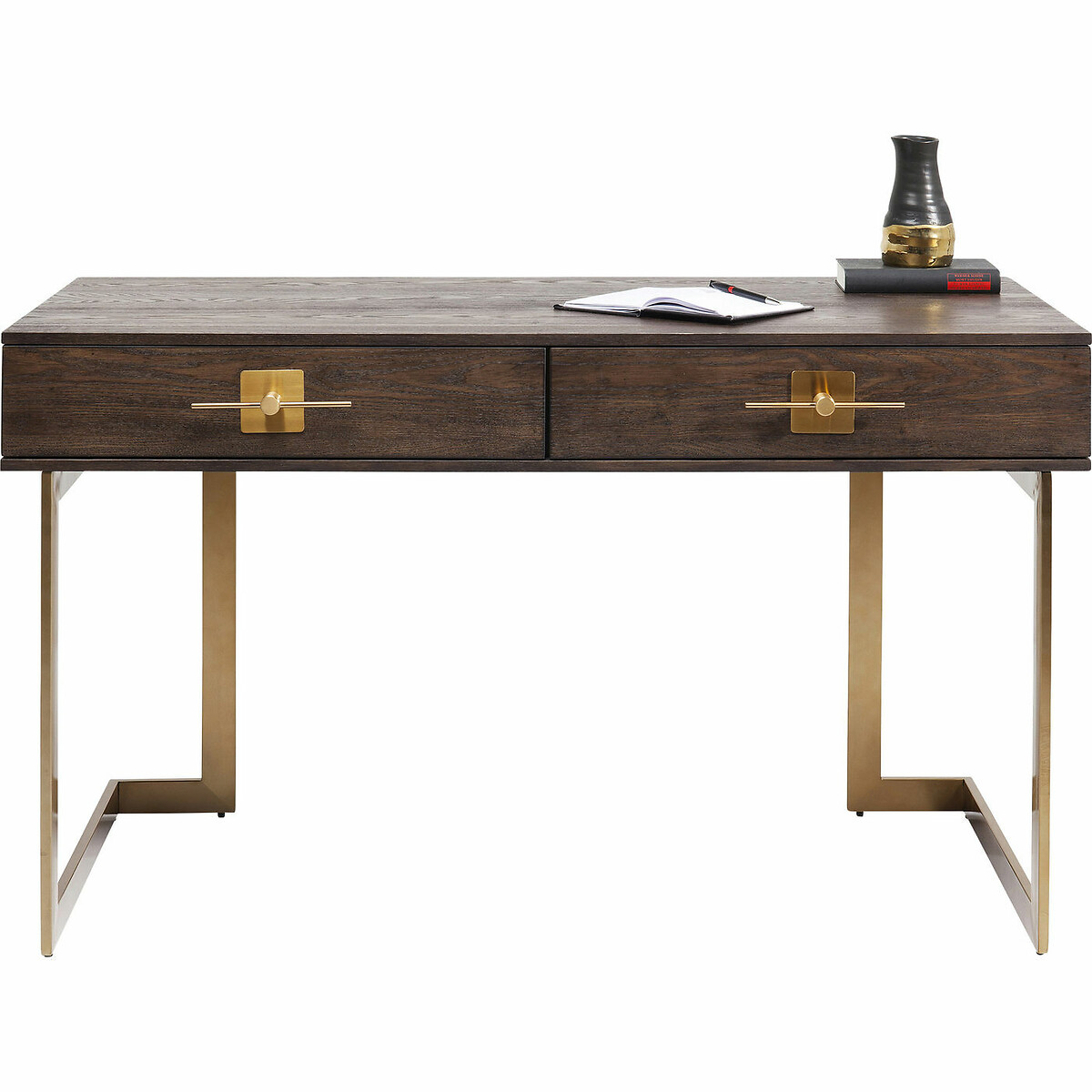 Scrivania Osaka 138x60cm marrone, KARE DESIGN