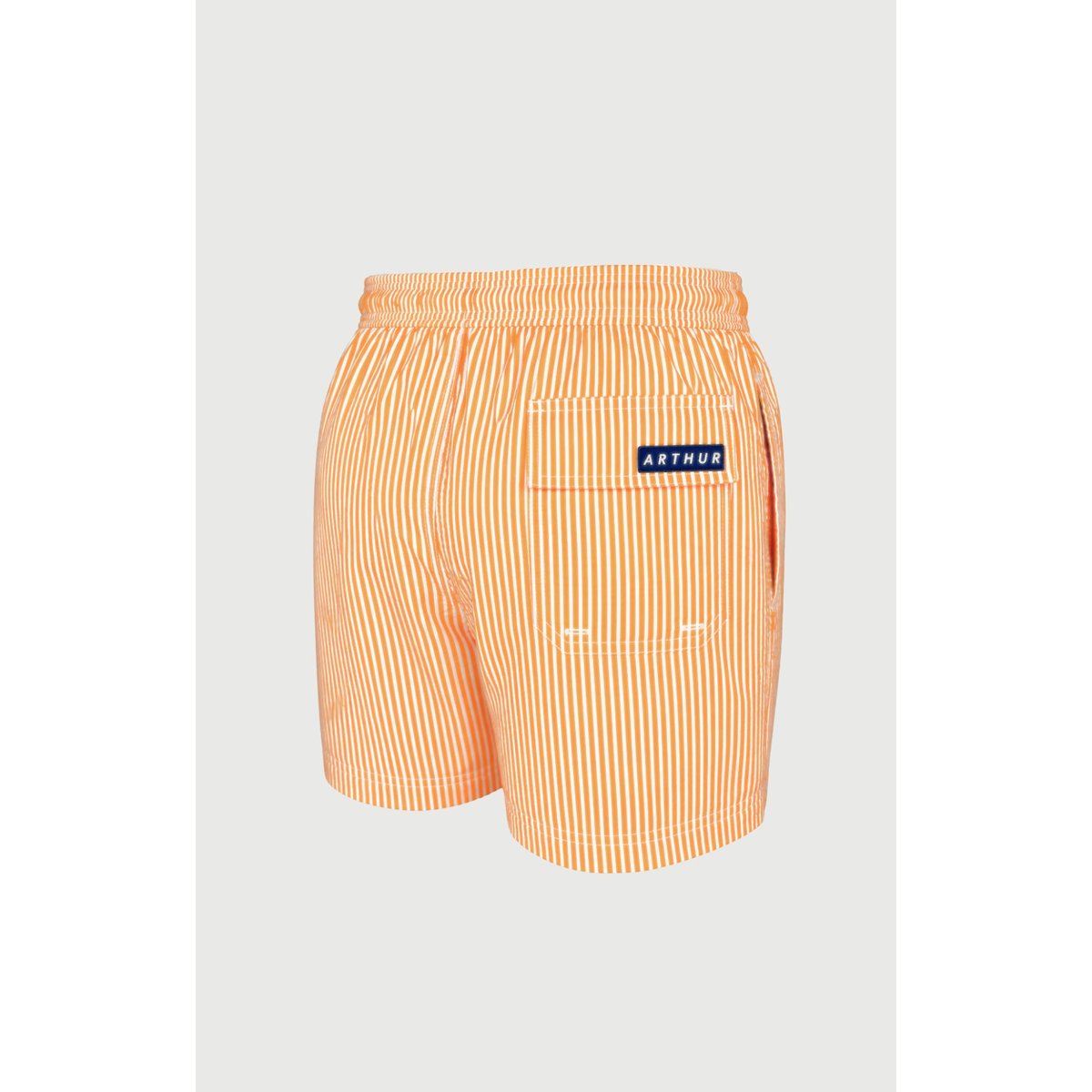 Short de bain imprimé Benjamin orange, ARTHUR