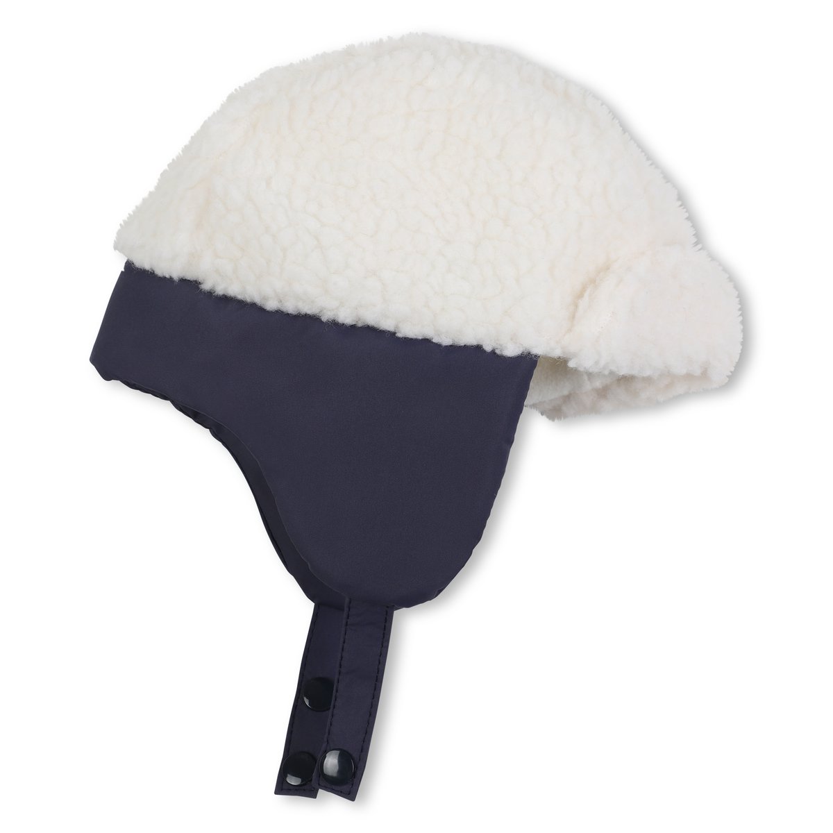 Chapeau en polaire avec badge de logo indigo blue, TIMBERLAND