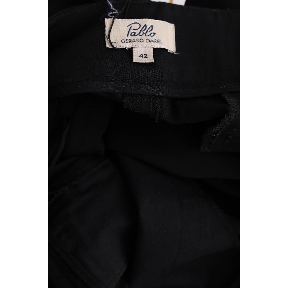 Pantalon droit - Très Bon État noir, PABLO