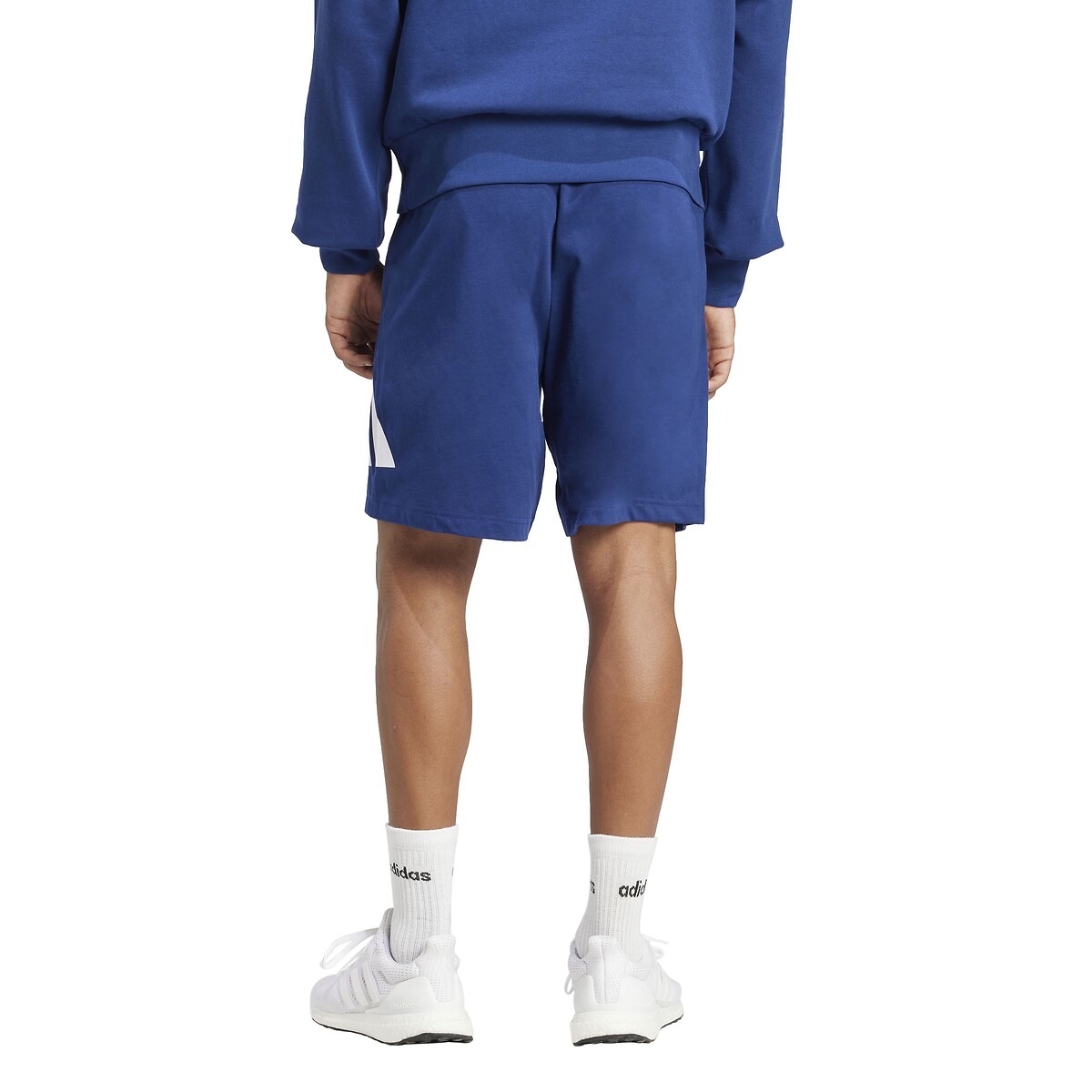 Short Essentiel big logo bleu, ADIDAS SPORTSWEAR