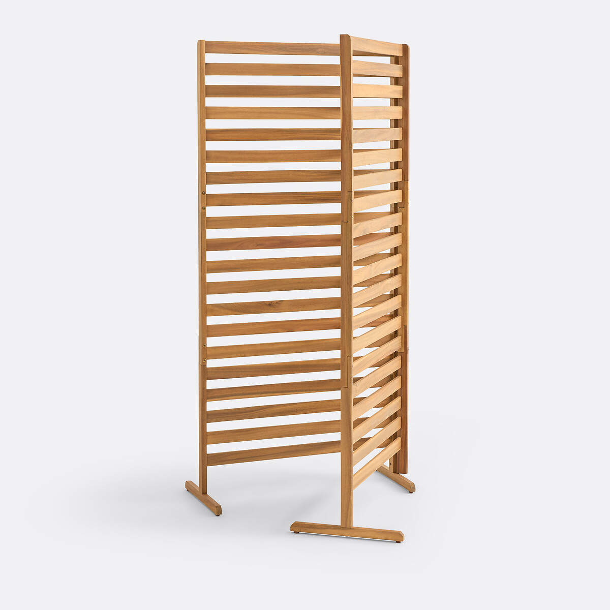 Claustra de jardin en acacia, double panneau, WASSIF acacia, LA REDOUTE INTERIEURS