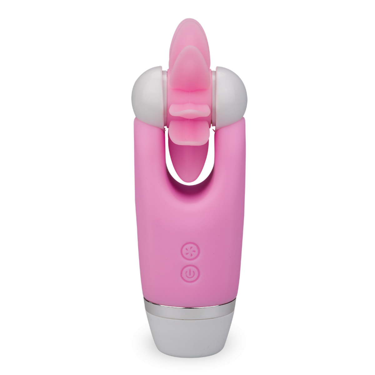 Stimulateur clitoridien langues rotatives rose, LOVE AND VIBES