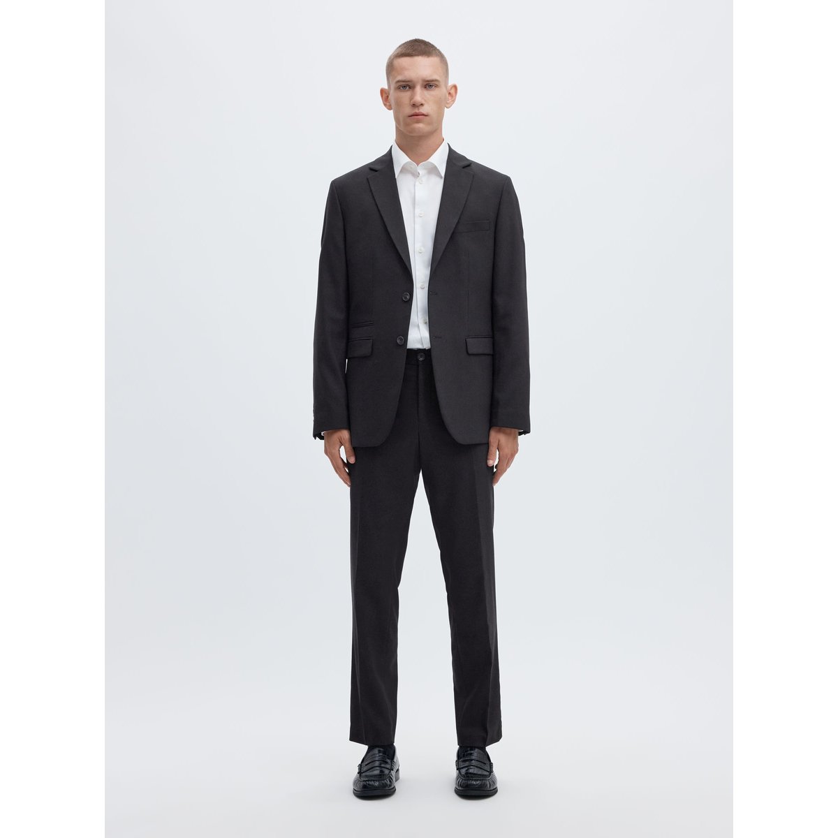 Pantalon noir - black, SELECTED