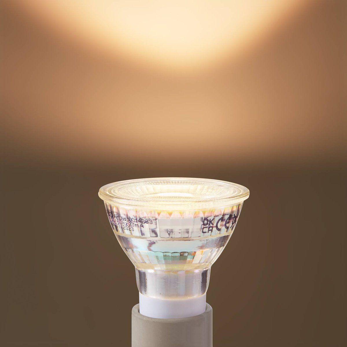 Ampoule GU10 LED transparent, ARCCHIO