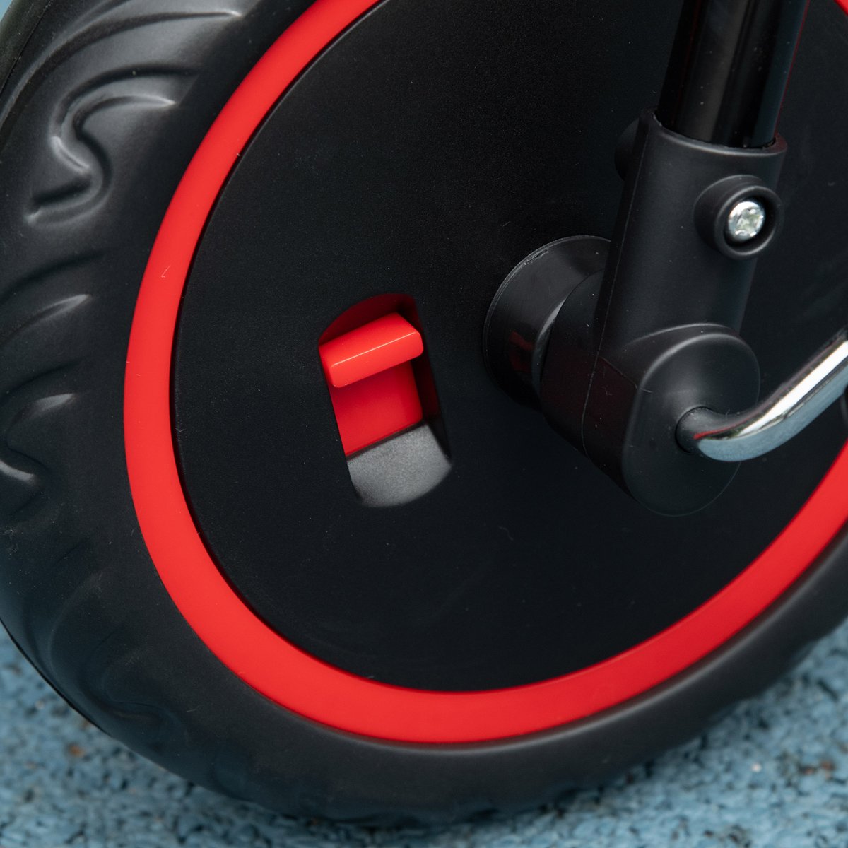 Tricycle pour enfants PP Rouge rouge et noir, AIYAPLAY