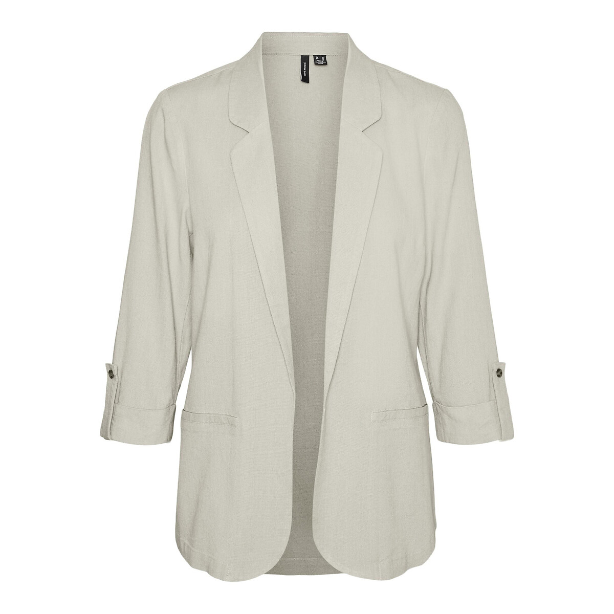 Blazer manches 3/4 ecru, VERO MODA